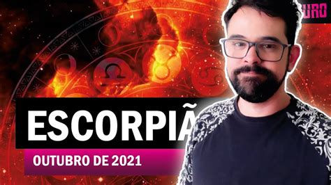escorpião outubro 2021